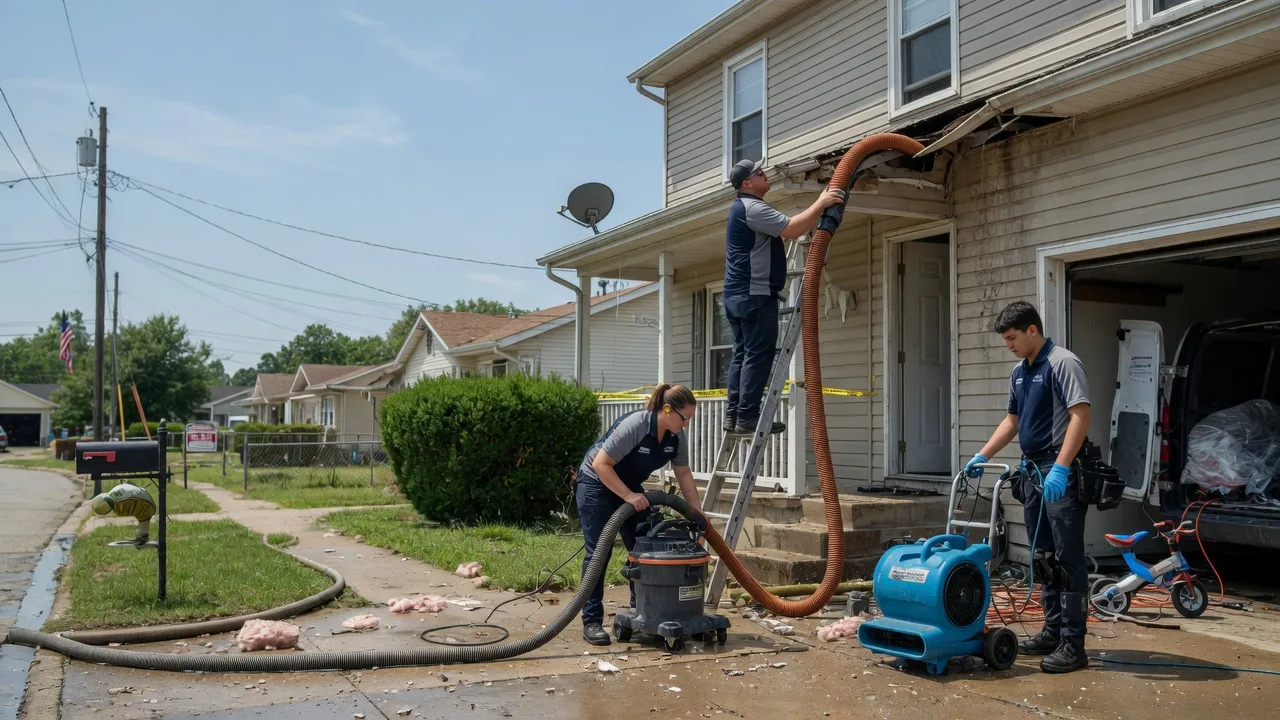 Water Damage Restoration in East Dubuque, IL near me